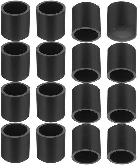 Piedini Antiscivolo 12mm - Protezione Antiscivolo per Pavimenti - Coppe Ronde in PVC Resistenti ai Graffi - CopriMobili in PVC Duraturo