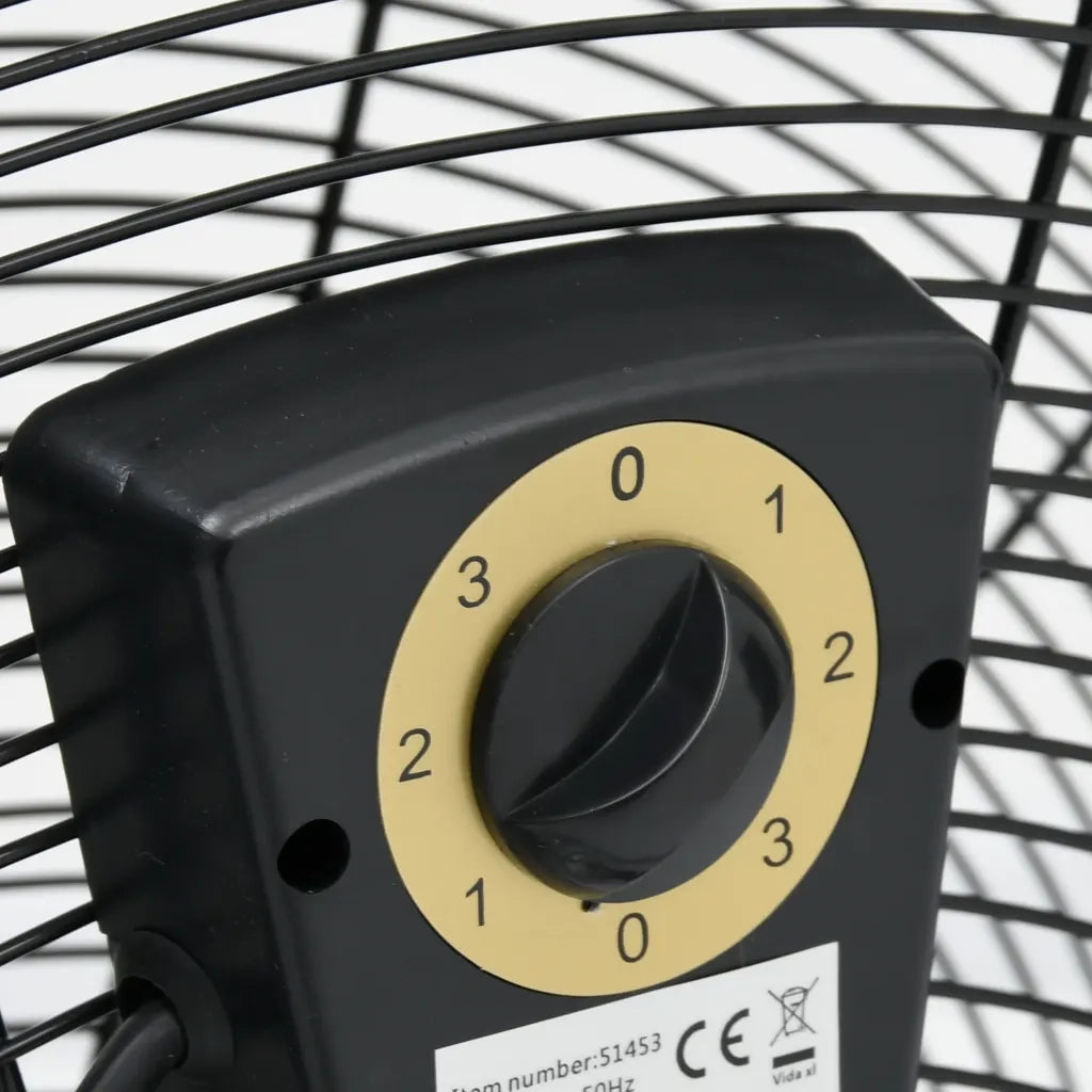 Ventilatore a Tamburo Industriale 60 cm 172,5 W Nero 51453