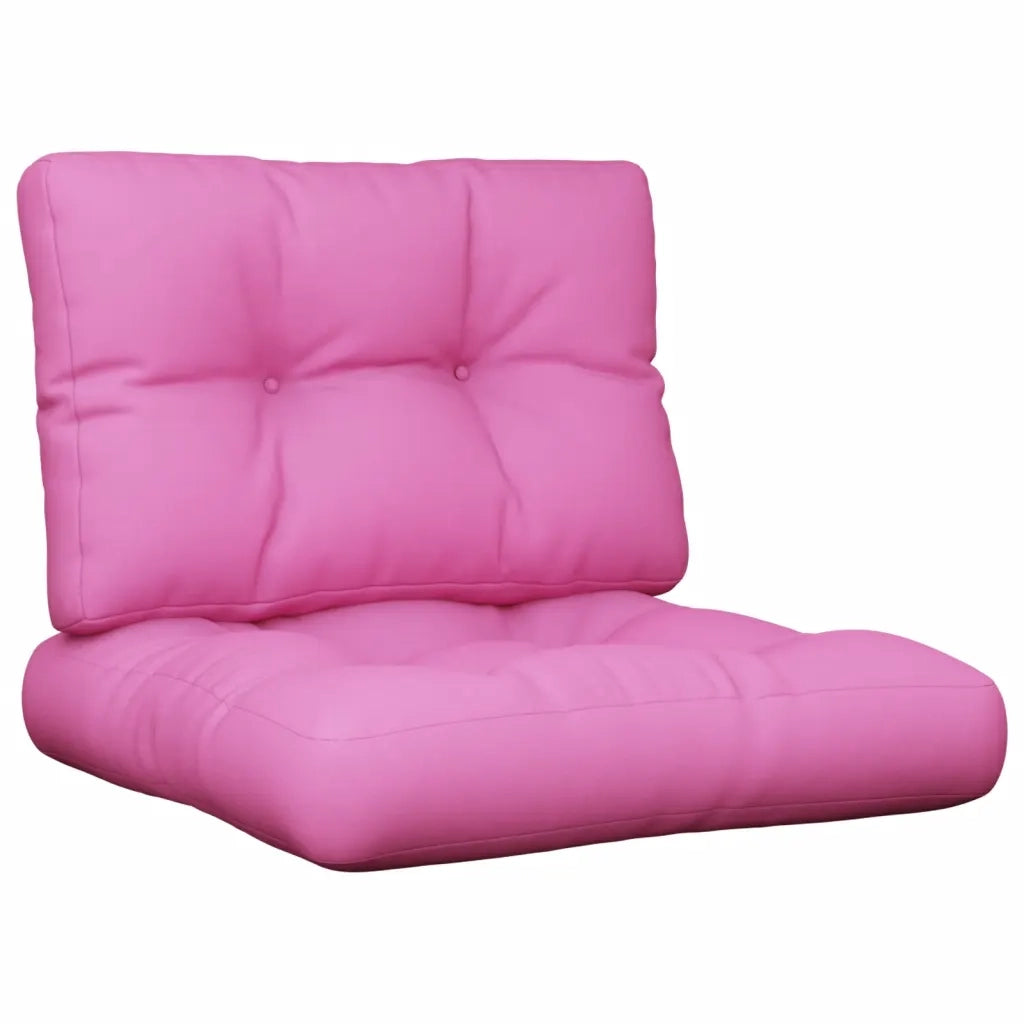 Cuscini per Pallet 2 pz | Cuscini per sedie Rosa in Tessuto