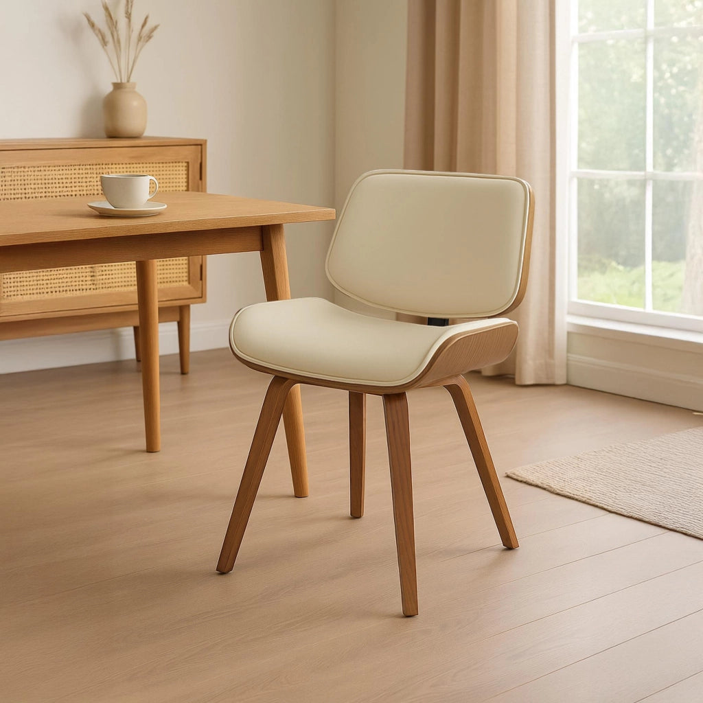 Sedia visitatore Beverley in ecopelle 2