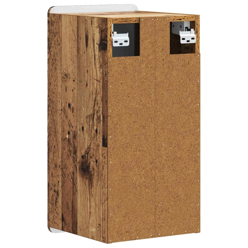 Armadio da bagno a muro ZWOLLE Legno antico 30 x 31 x 63 cm 896373