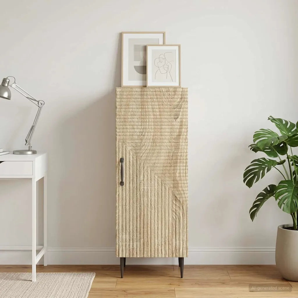 Credenza Rovere Sonoma 33 x 34,5 x 89,5 cm Legno ingegnerizzato 894827