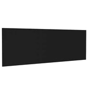 Testiera per Letto-Testata del letto Nera 240x1,5x80 cm in Legno Ingegnerizzato