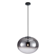 Lampada a sospensione Campania nero/oro E27 Milagro