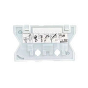 PLACCA DI PROTEZIONE SIGMA 8  Doppio scarico GEBERIT 242.418.00.1