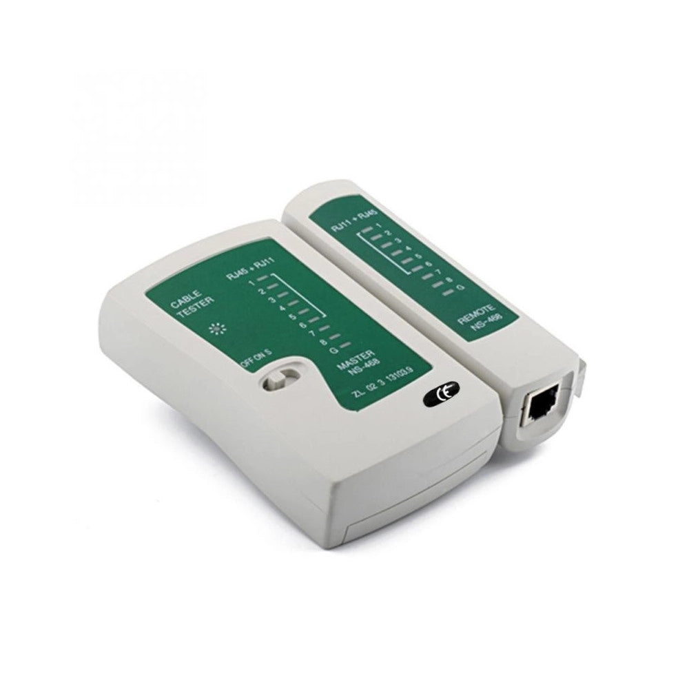 Trade Shop - Tester Di Rete Cavi Lan Con Led Ethernet Telefonico Rj45  Rj11 Sy - 468 -