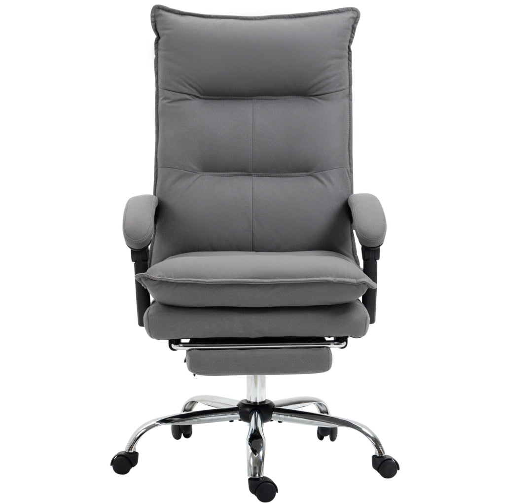 Sedia da ufficio ergonomica con massaggio e poggiapiedi