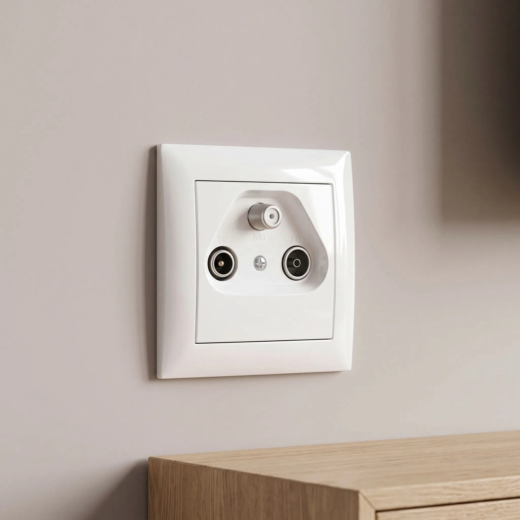 Presa Rtv-sat Oste Jnh011-a White