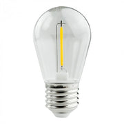 Lampadina LED Filament S14 E27 0,3W 3V 2700K anti-sfarfallio