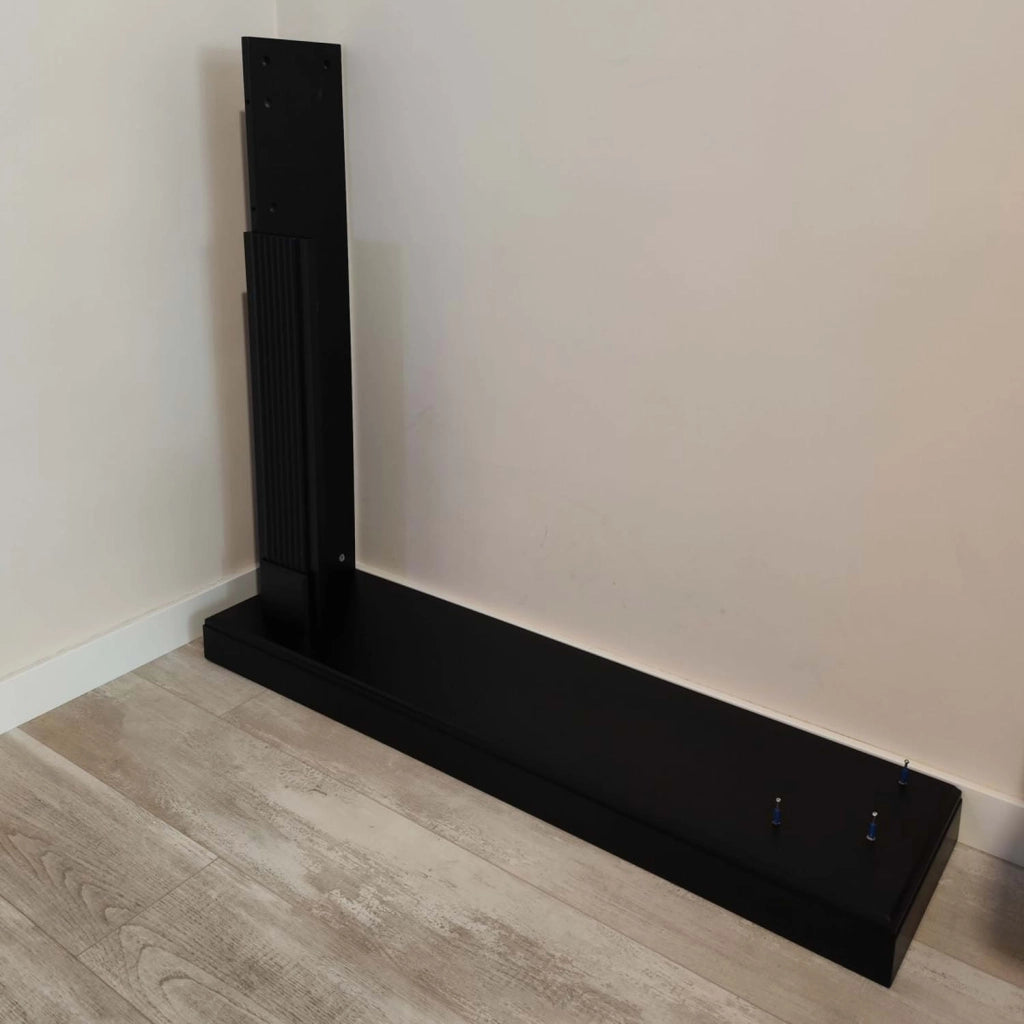 Mpc Cornice Camino Caldera Cornice Caminetti Caldera Nero Ideale Per Inserto Elettrico Caminettovulcano o Bruciatore Esistente Design Classico Senza Tempo Realizzato In Robusto Legno Mdf