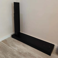 Mpc Cornice Camino Caldera Cornice Caminetti Caldera Nero Ideale Per Inserto Elettrico Caminettovulcano o Bruciatore Esistente Design Classico Senza Tempo Realizzato In Robusto Legno Mdf