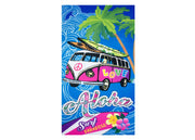 Telo Mare Grande 100x180 Spugna Spiaggia Piscina Maui Surf Paradise