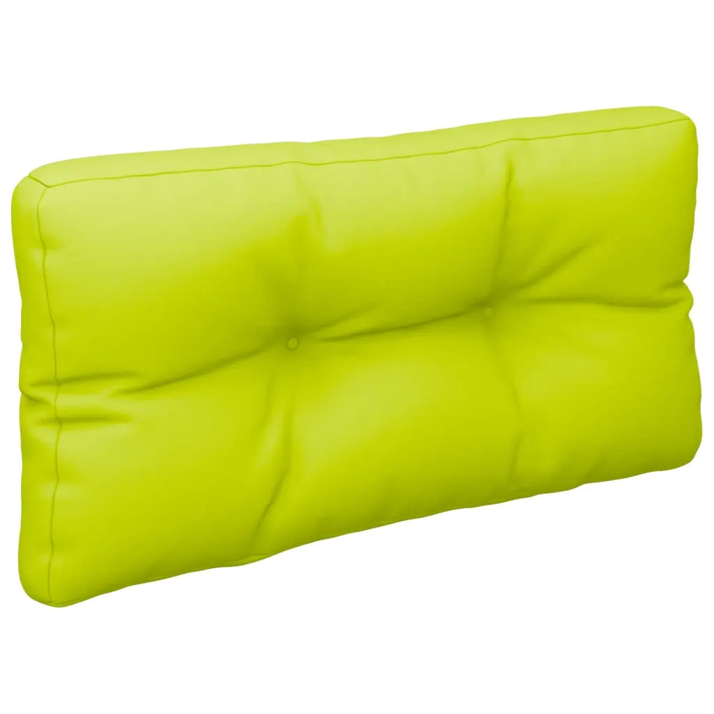 Cuscino per Pallet Verde Brillante 70x40x12 cm in Tessuto 360590