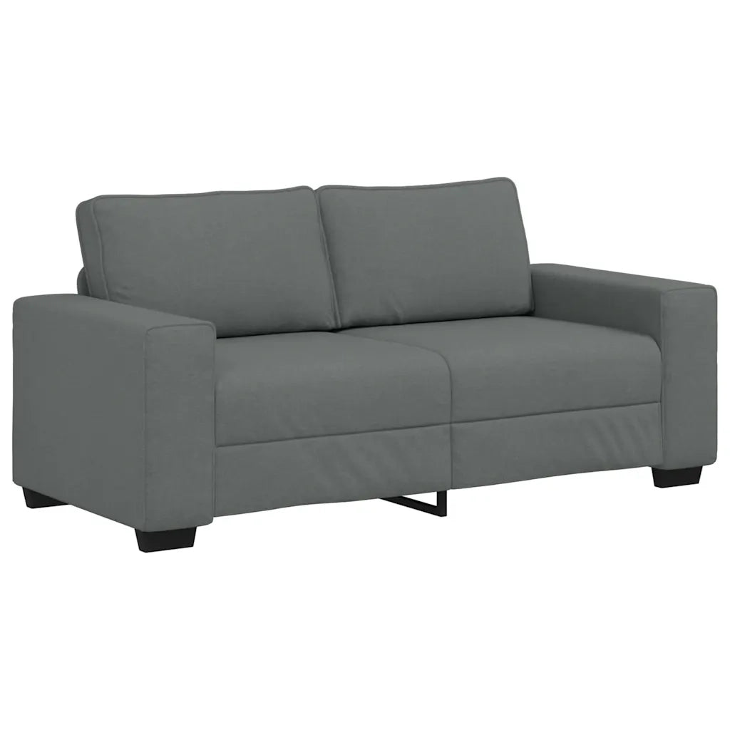 Divano a 2 Posti Grigio Scuro 180x77x82 cm in Tessuto 4105167