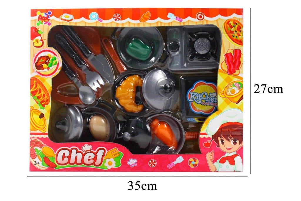 Giochi per Bambini Gioco Cucina Chef + Accessori AP giochi