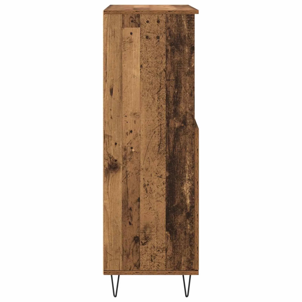 Credenza Marrone 60 x 36 x 110 cm Legno multistrato 879619