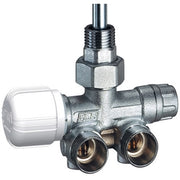 VALVOLA MONO-BITUBO TERMOSTATIZZABILE SQUADRA DX C/BOCCHETTONE (FAR)- Diam. 1/2- FAR- pezzi 1
