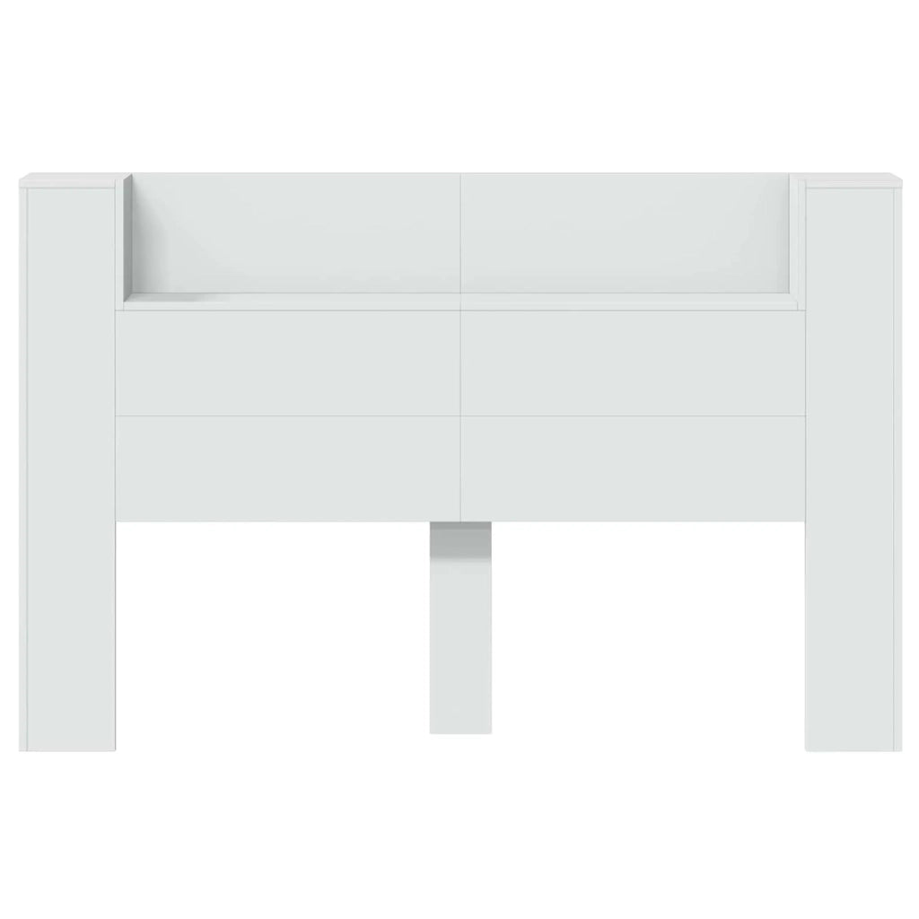 Testata con Mobile e LED Bianco 160 x 16,5 x 103,5 cm