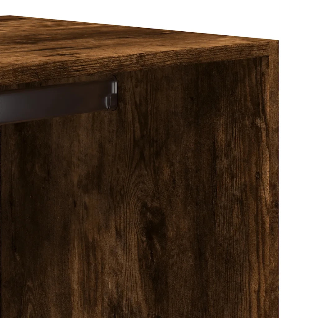 Armadio Rovere Fumo 80x50x200 cm in Legno Multistrato CFW3579446