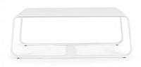 Tavolino 105x62x38h cm Merrigan Bianco