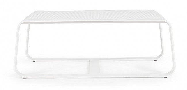 Tavolino 105x62x38h cm Merrigan Bianco