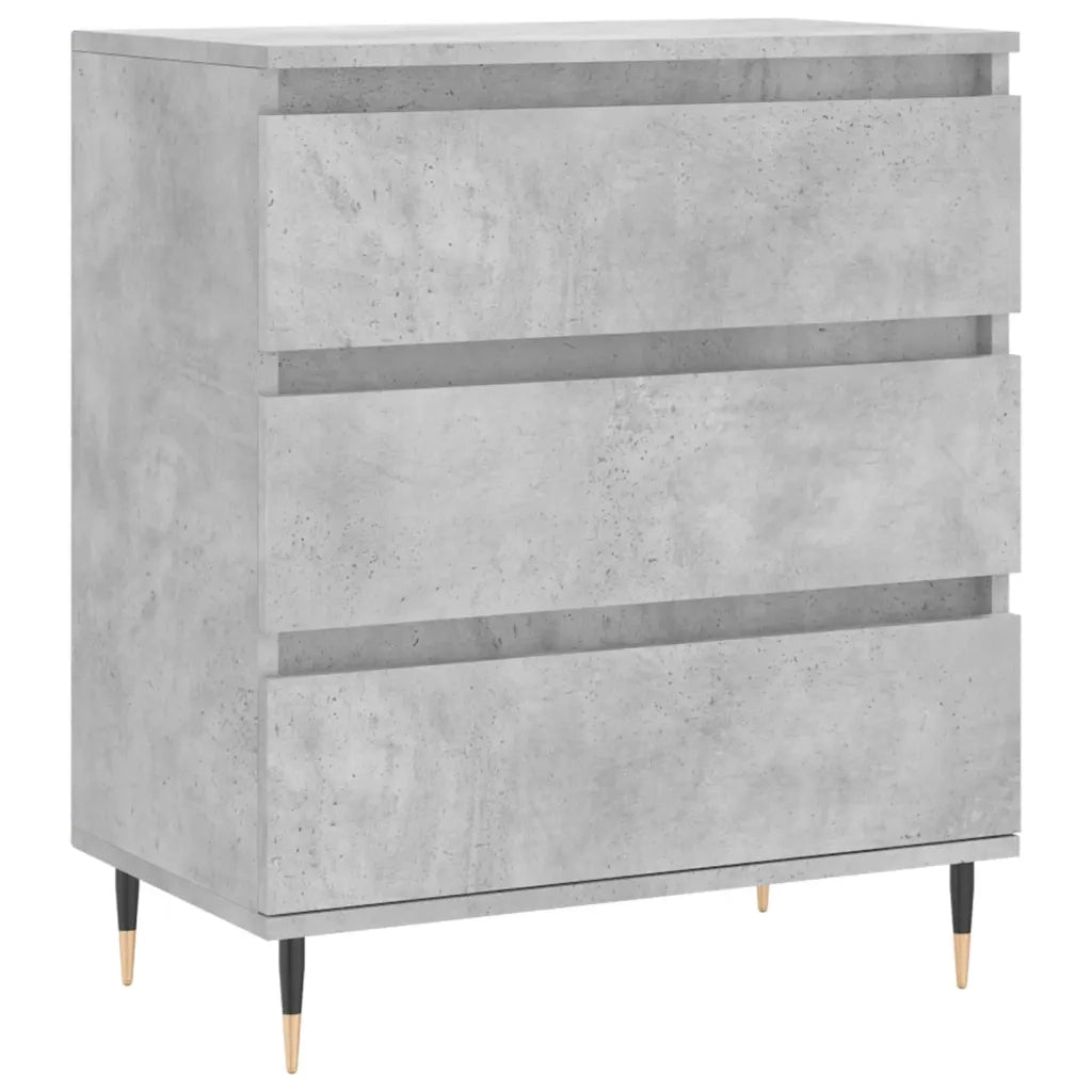 Credenza | Madia | Buffet da pranzo | Armadio da pranzo Grigio Cemento 60x35x70 cm in Legno Multistrato