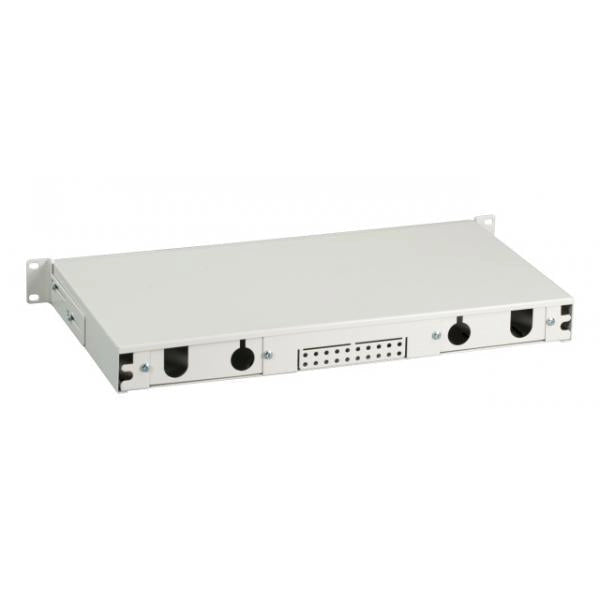 Box Ottico Versione Scorrevole 1U Senza Pannello Frontale Grigio