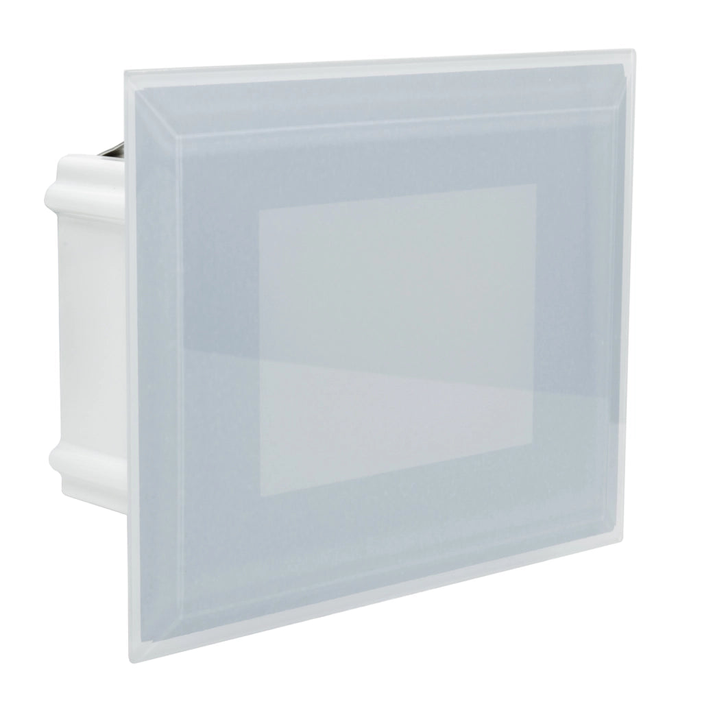 Faretto LED 3W segnapassi vetro IP65 incasso muro scatola 503 luce balcone viale giardino scale gradini 230V 4000K