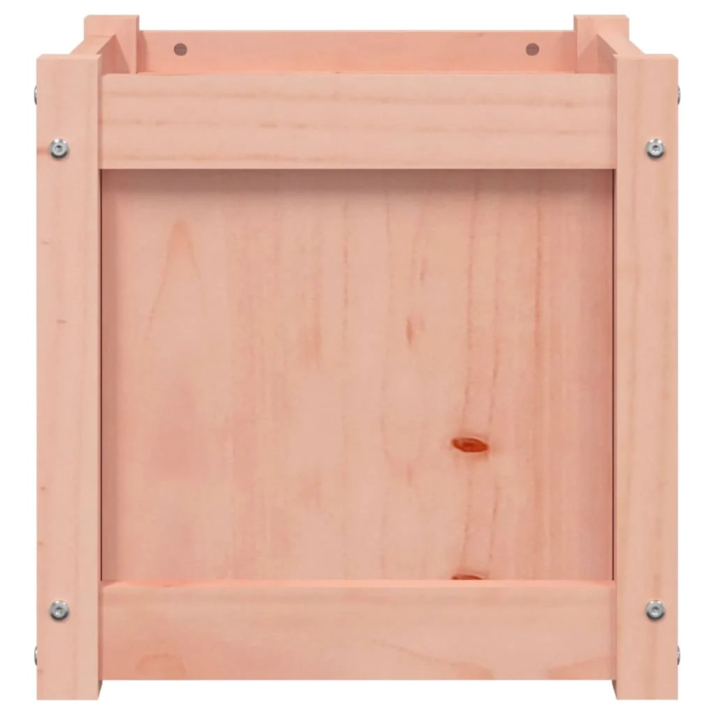 Vassoio per fioriera aiuola rialzata piante fiori giardino terrazze set di 2 legno massello douglas marrone 02_0039053
