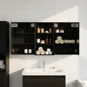 Set di Armadi da Bagno con lo scaffale 3 pcs 140 x 14,5 x 70 cm 3403777
