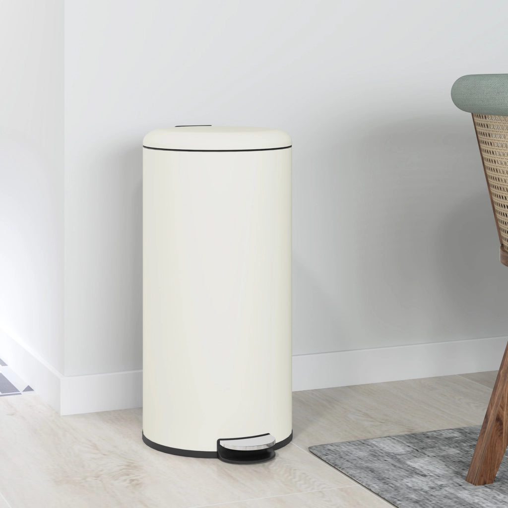 Cestino gettacarte da 30 L con pedale e chiusura silenziosa