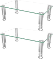 Stand per Computer 2 in 1 con Regolazione di Altezza per Desktop Multimedia per PC, Laptop e TV - HD01T-002P