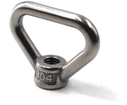 Chiave a goccia M20 in acciaio inox - Chiave a vite/occhiello - Duraturo/corrosione resistente - Per fissaggio di cavi/cordoni - Adatto per esterni/ambienti umidi