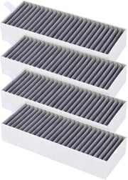 Filtro a carbon per aspirapolvere - Set di 4 filtri - Adatto per Neff, Siemens e Bosch 17007505 / 17004796 / HZ9VRCR0 HEZ9VRUD0 - 17007113 - Filtro a carbon
