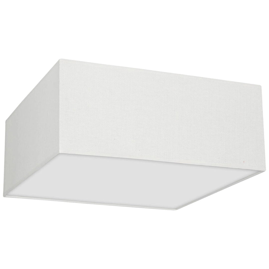 Plafoniera soffitto quadrata Milagro Albion bianca 3xE27 50cm