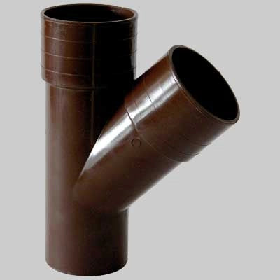 BRAGA 45  ° PVC TESTA DI MORO   EE ? 80     MADE IN ITALY