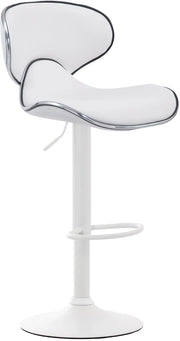 Sgabello Las Vegas V2 in similpelle bianco,bianco