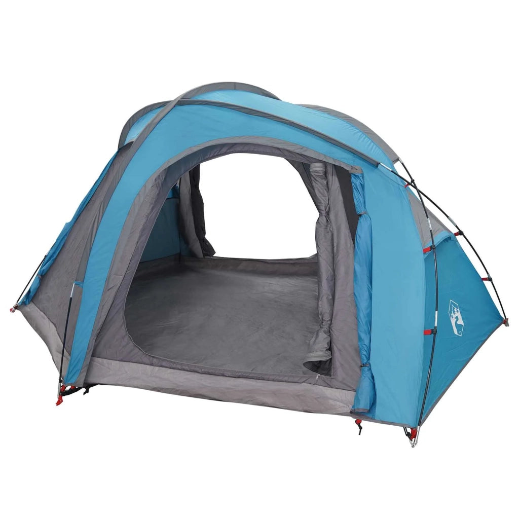Tenda da trekking con telo impermeabile 3 persona 3 persone Blu 42042219
