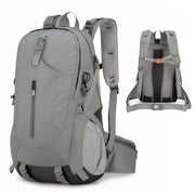 Zak da Sdraio per Campeggio 40L - Impermeabile Borsa per Escursioni - Borsa Leggera - Borsa per Trekking e Bicicletta - Materiale Sostenibile - Inclusa Cappotta Impermeabile
