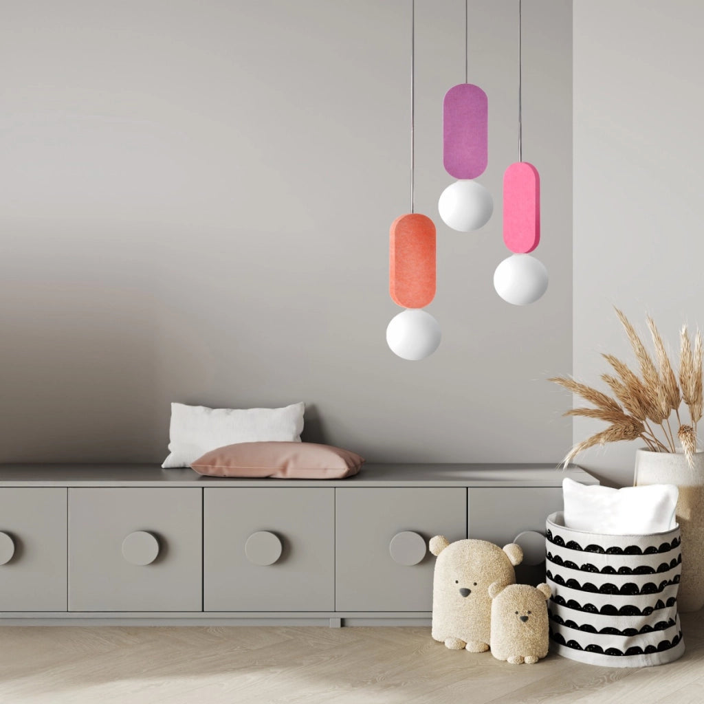 Lampada a sospensione Ballo bianca 3xG9 Light Prestige