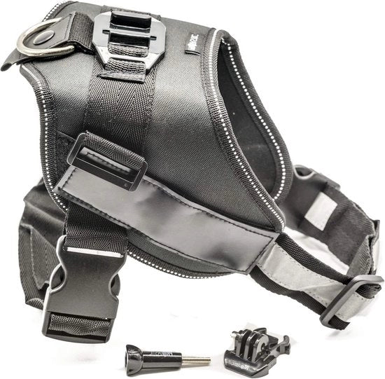 Supporto per cane deluxe per azioni camere GoPro Xiaomi SJCAM - Cinture per cani grandi