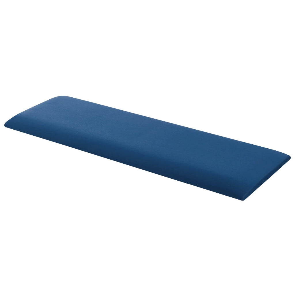 Set di 2 cuscini da parete in velluto 90 x 30 cm blu navy 03_0010582