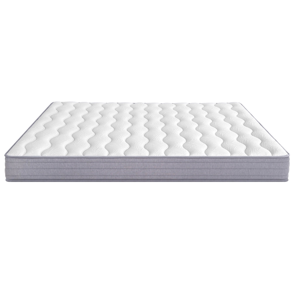 Materasso 160x200 cm bianco – molle ergonomiche, senza materasso