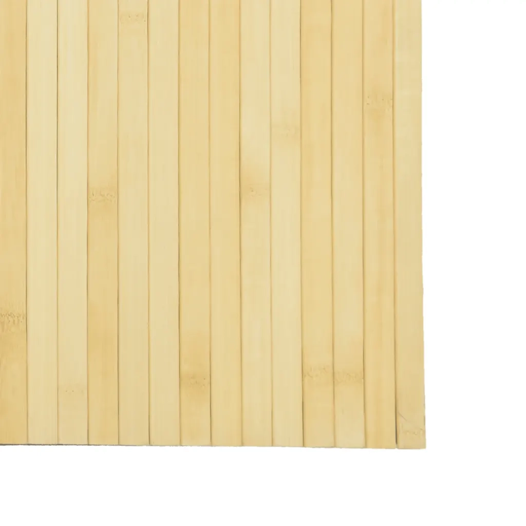 Divisorio Ambienti | Divider per stanze | Paravento Naturale Chiaro Larghezza 600 cm Altezza 165 cm in Bamb¨´