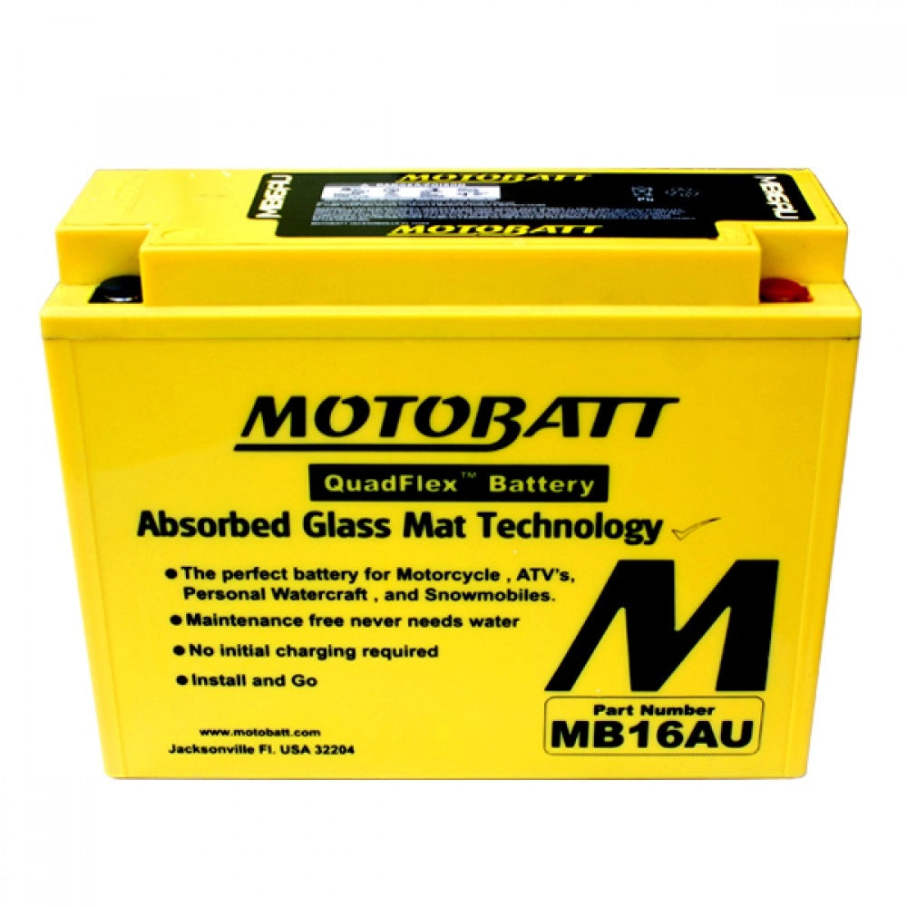 BATTERIA MOTOBATT AGM MB16AU 12V 20Ah BQ004