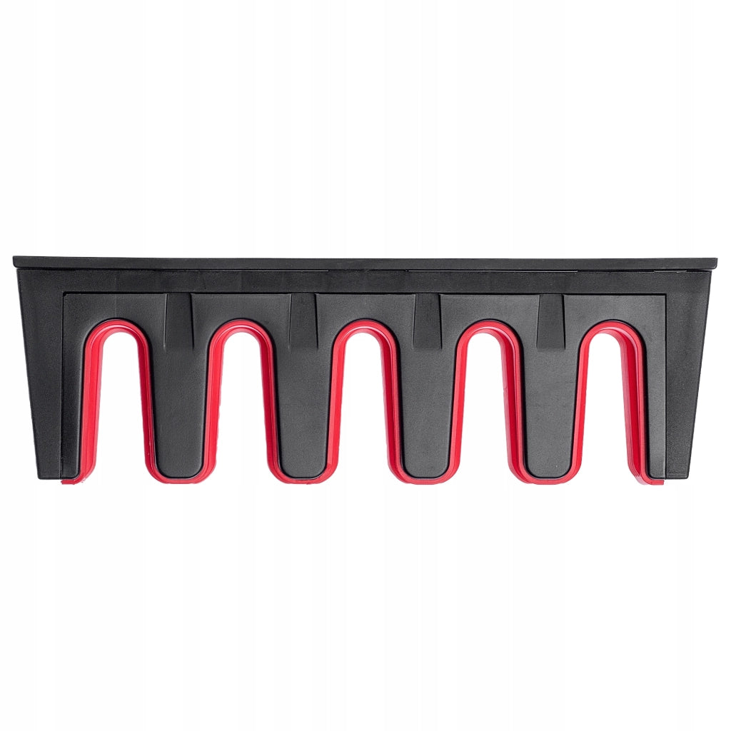 Portautensili da parete KADAX per scope e rastrelli, ideale per garage e officine, 31 cm.