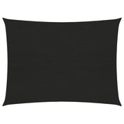 Vela ombreggiante 160 g/m² nera 5 x 6 m HDPE 02_0009221