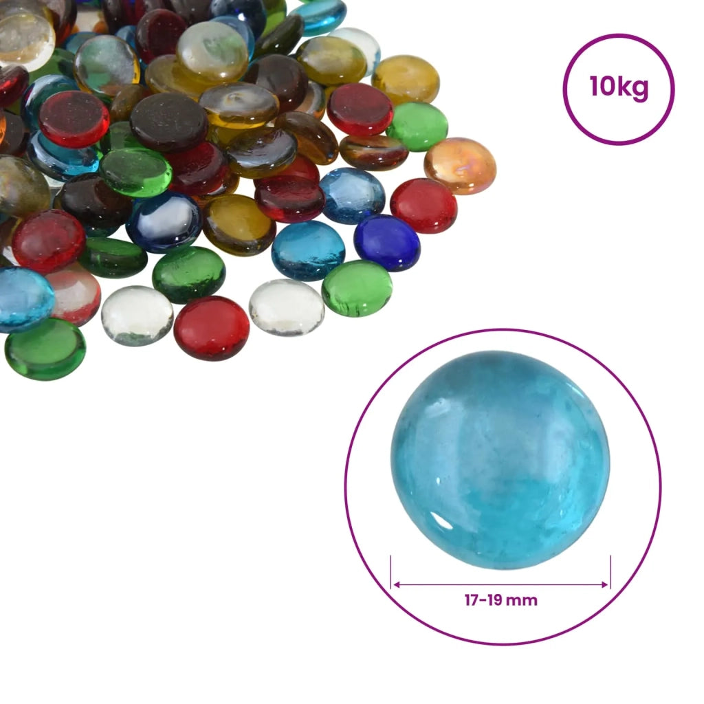 Nugget di vetro 17-19 mm Multicolore Vetro 42041600