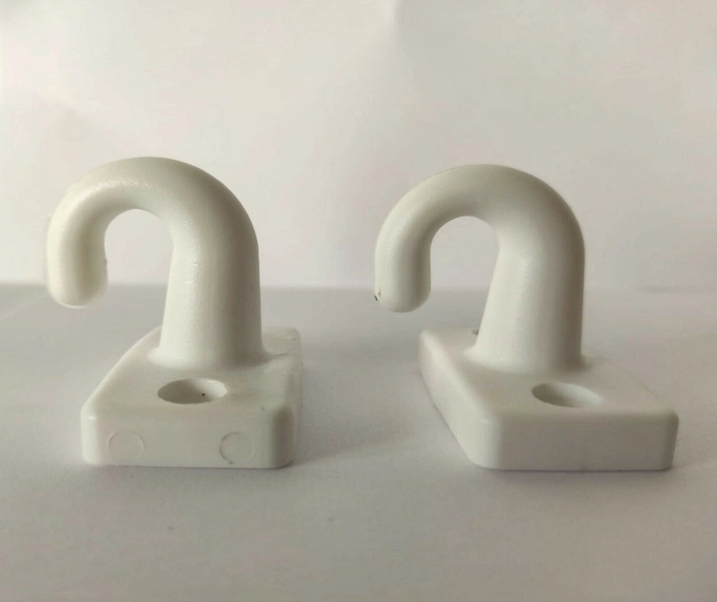 Occhioli e Ganci a Pavimento per Tende da Sole Ricambi Vari Colori Coppia