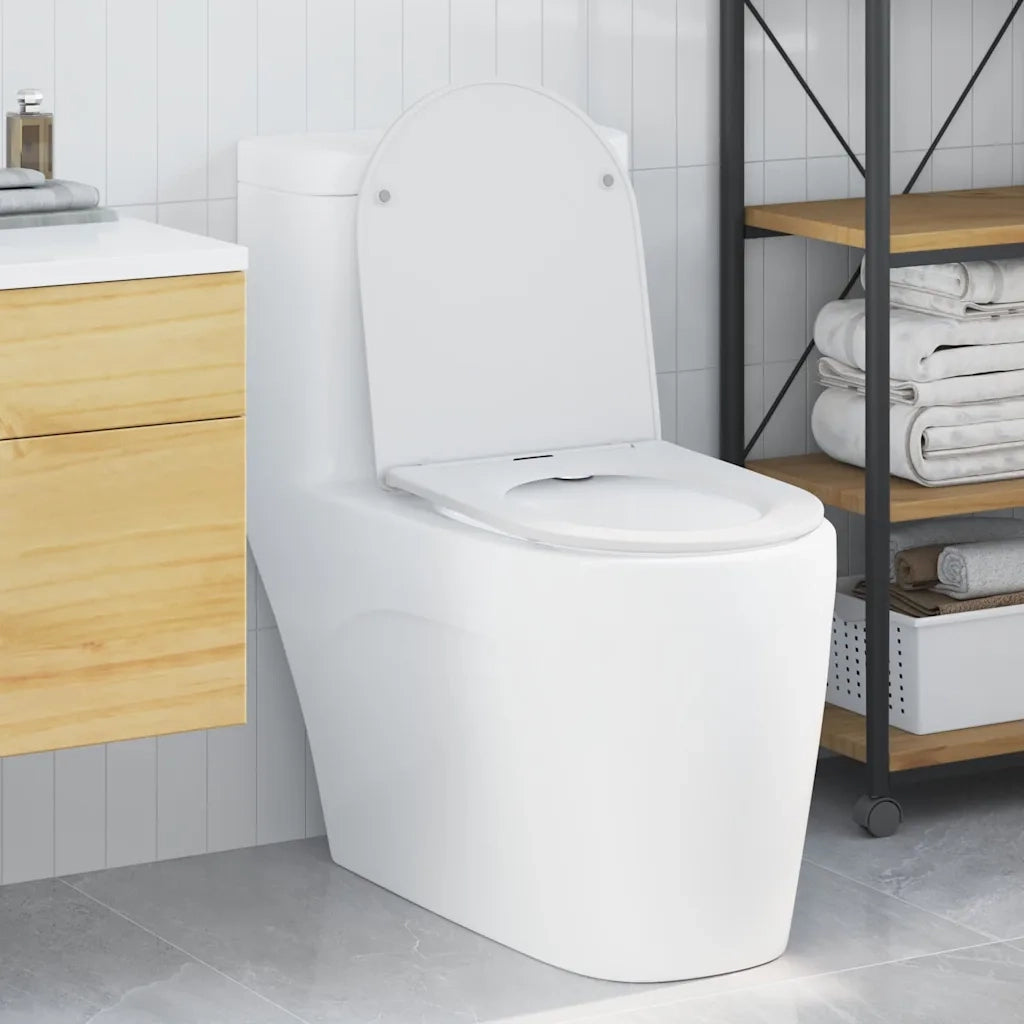 Sedile del WC Bianco 47 x 36 x 3,4 cm Duroplast CFW7329705